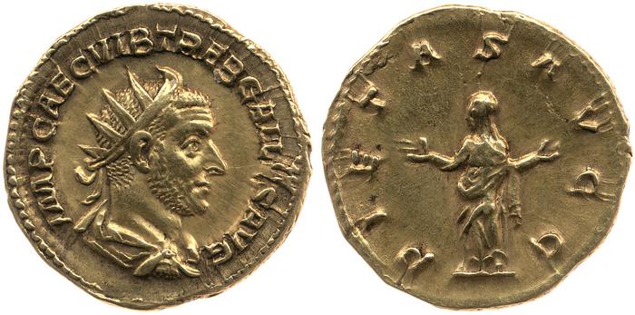 reverse RIC IV Trebonianus Gallus 12