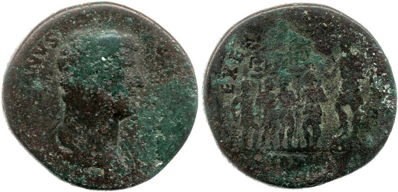 obverse RIC II, Part 3 (second edition) Hadrian 1963