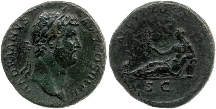reverse RIC II, Part 3 (second edition) Hadrian 1592