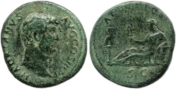 reverse RIC II, Part 3 (second edition) Hadrian 1601