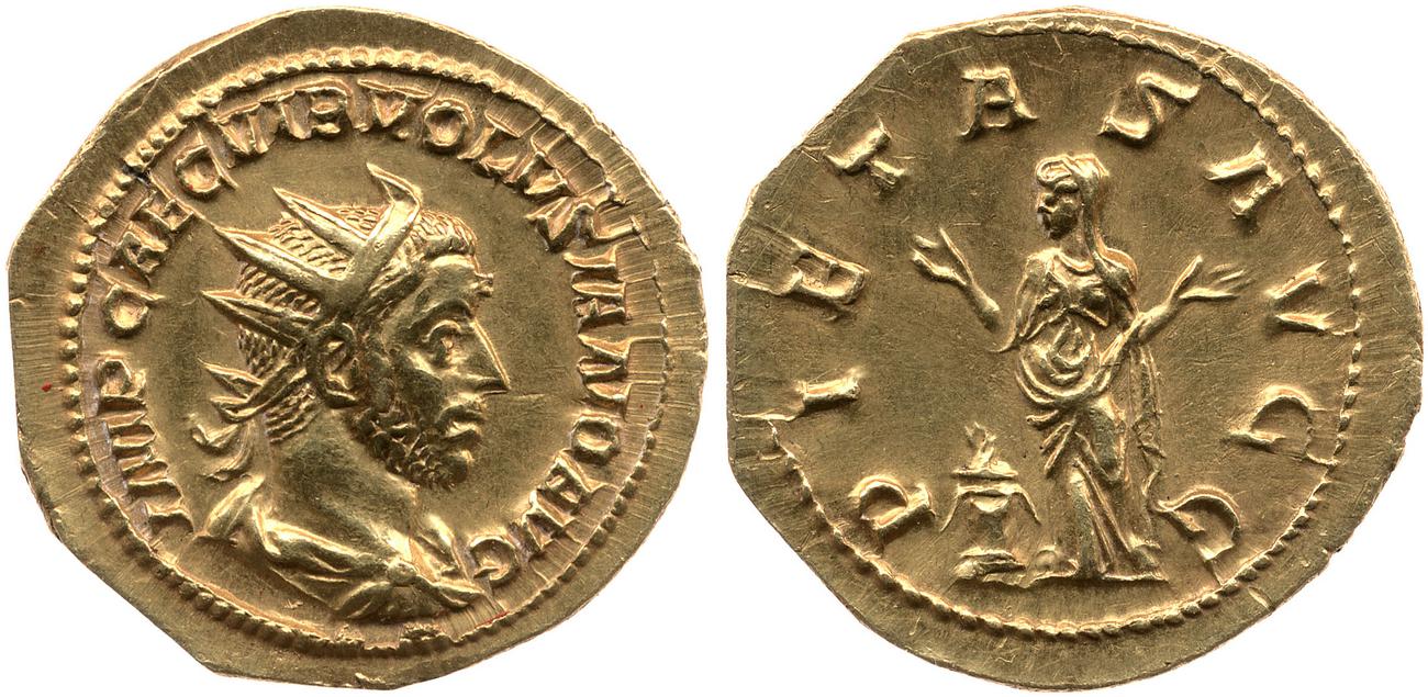 аверс RIC IV Volusian 151