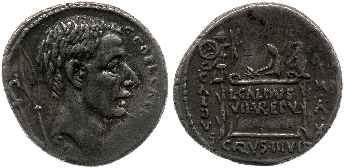 obverse RRC 437/4a