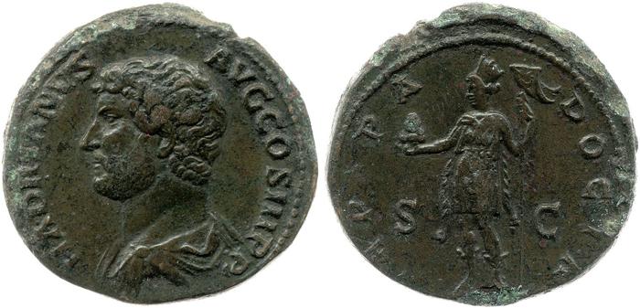 reverse RIC II, Part 3 (second edition) Hadrian 1646