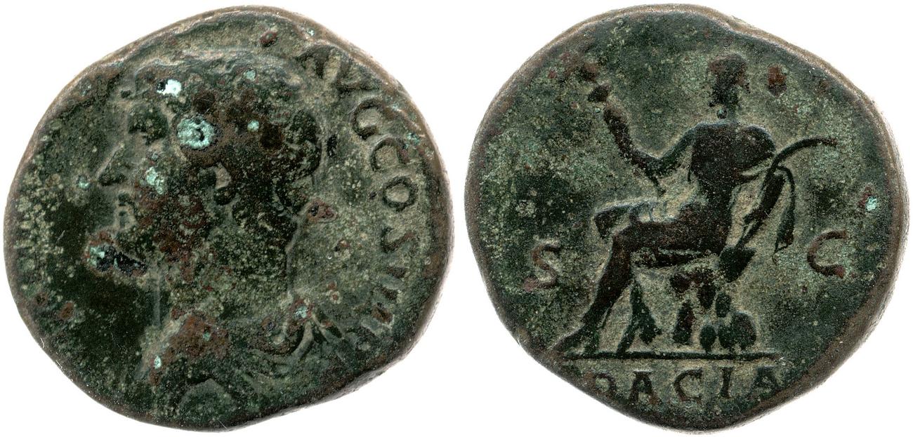 obverse RIC II, Part 3 (second edition) Hadrian 1660