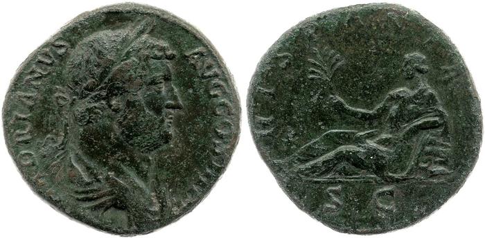 reverse RIC II, Part 3 (second edition) Hadrian 1664
