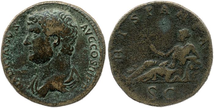 reverse RIC II, Part 3 (second edition) Hadrian 1666
