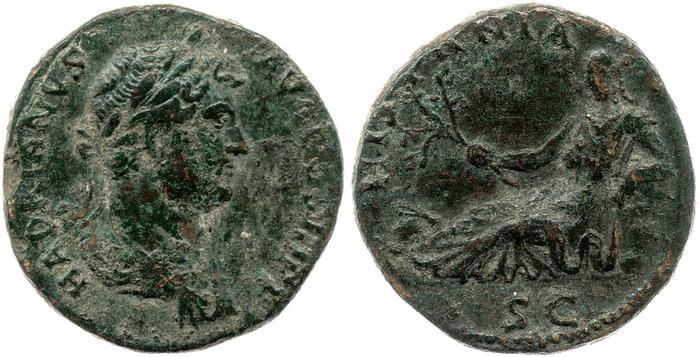 reverse RIC II, Part 3 (second edition) Hadrian 1671