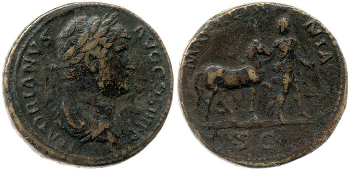 реверс RIC II, Part 3 (second edition) Hadrian 1686