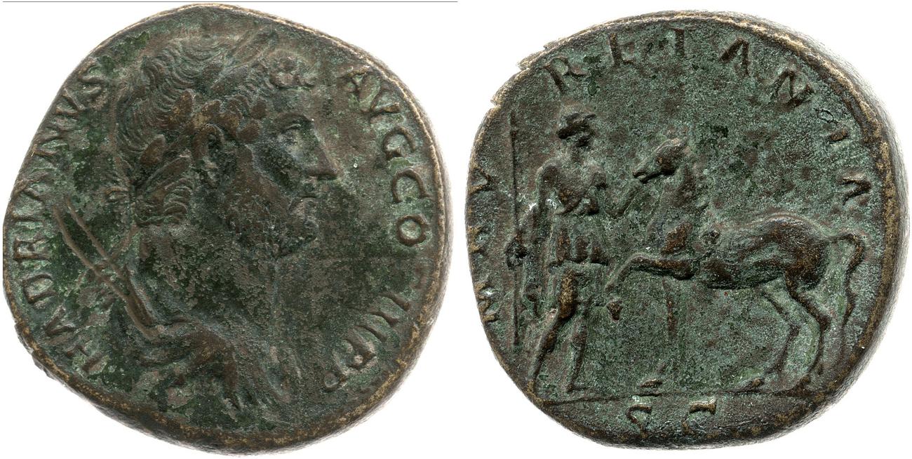 аверс RIC II, Part 3 (second edition) Hadrian 1693