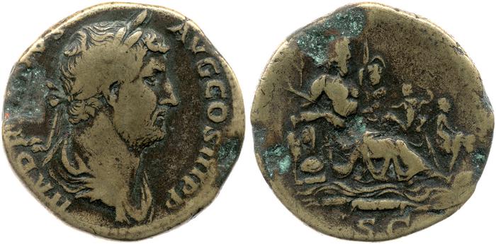реверс RIC II, Part 3 (second edition) Hadrian 1463