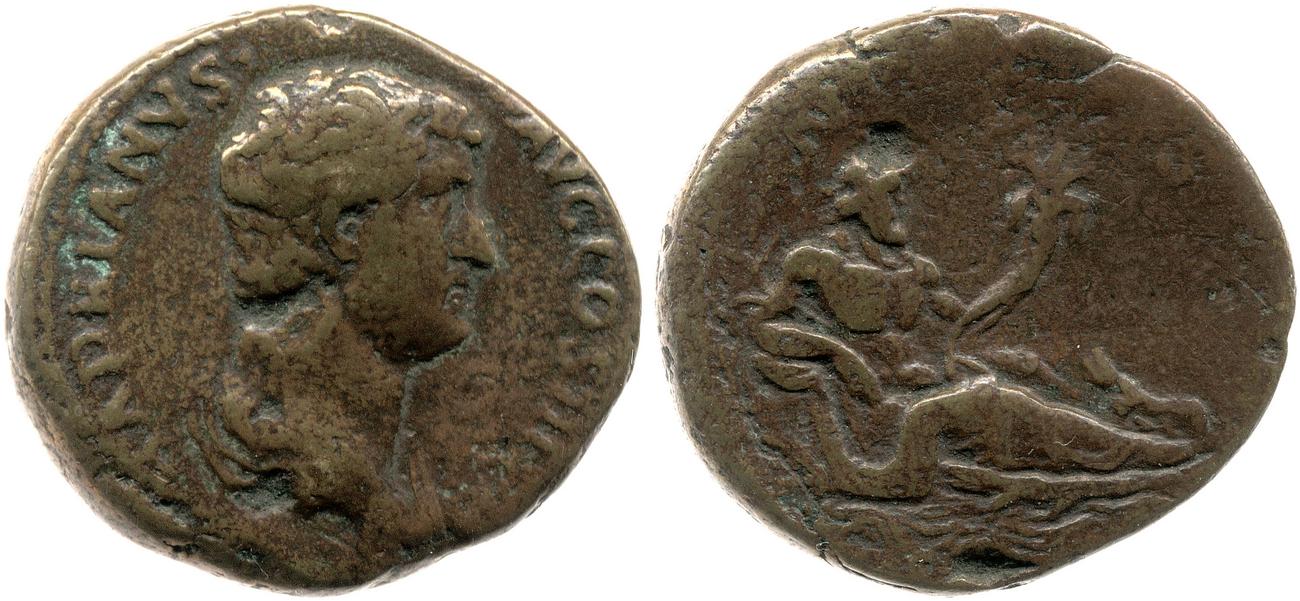 RIC II, Part 3 (second edition) Hadrian 1703, аверс, Британский музей