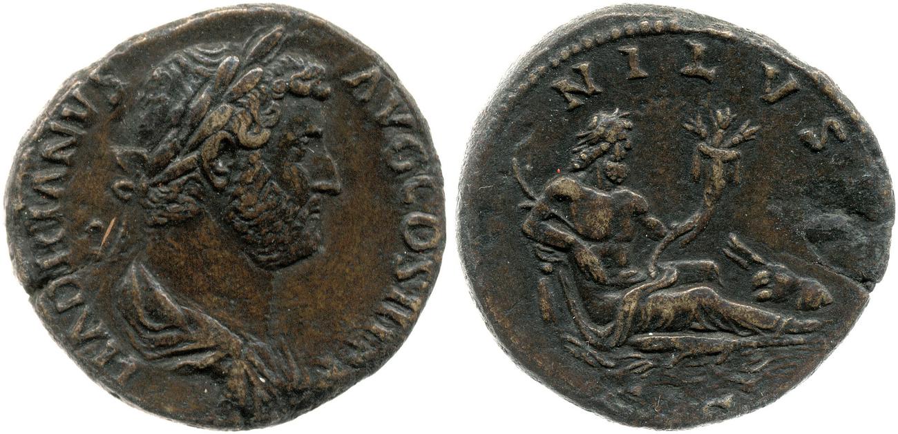 RIC II, Part 3 (second edition) Hadrian 1702, аверс, Британский музей