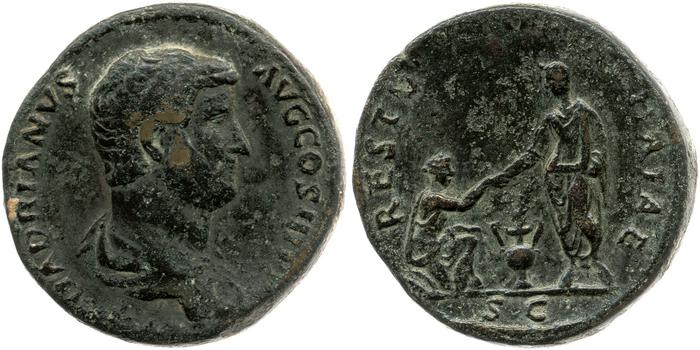 reverse RIC II, Part 3 (second edition) Hadrian 1804