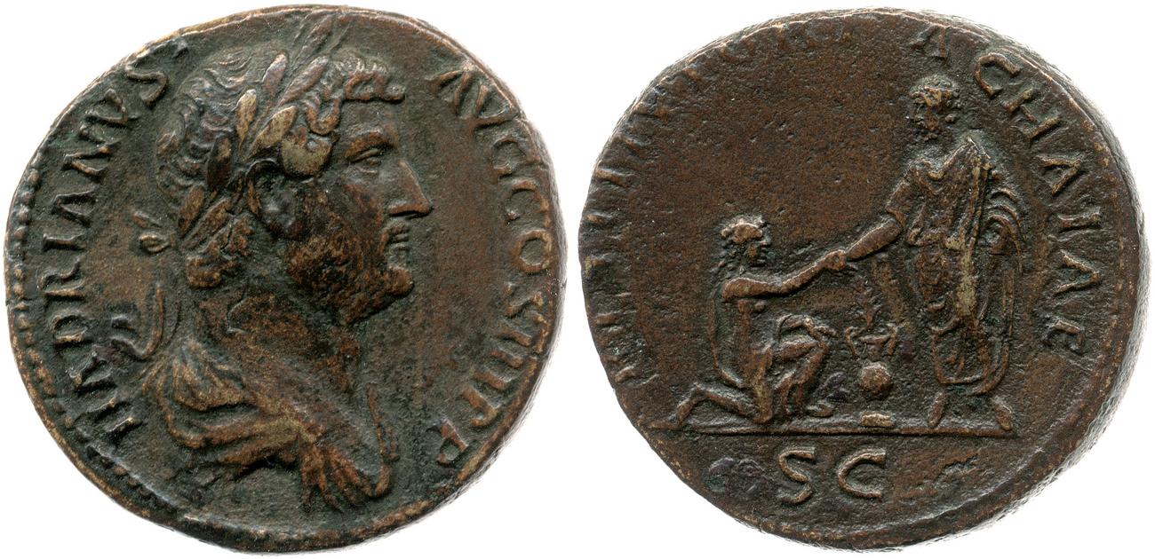 аверс RIC II, Part 3 (second edition) Hadrian 1803