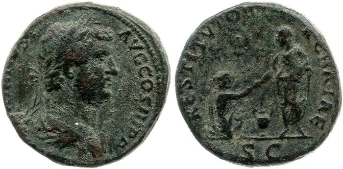 реверс RIC II, Part 3 (second edition) Hadrian 1806