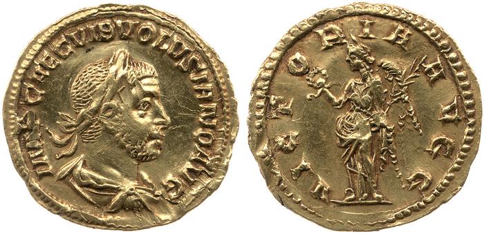 reverse RIC IV Volusian 161