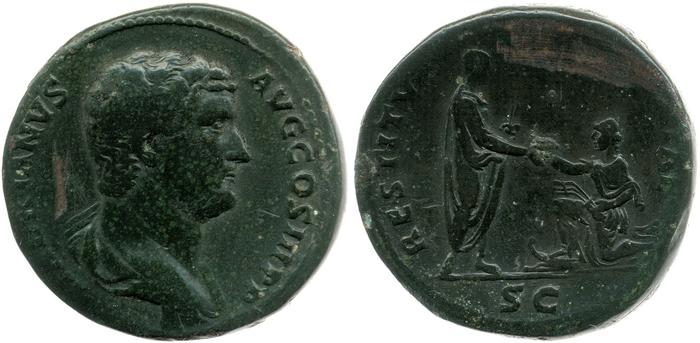 reverse RIC II, Part 3 (second edition) Hadrian 1836