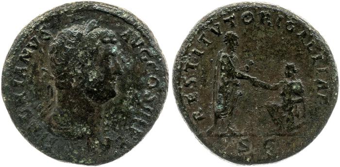 реверс RIC II, Part 3 (second edition) Hadrian 1848