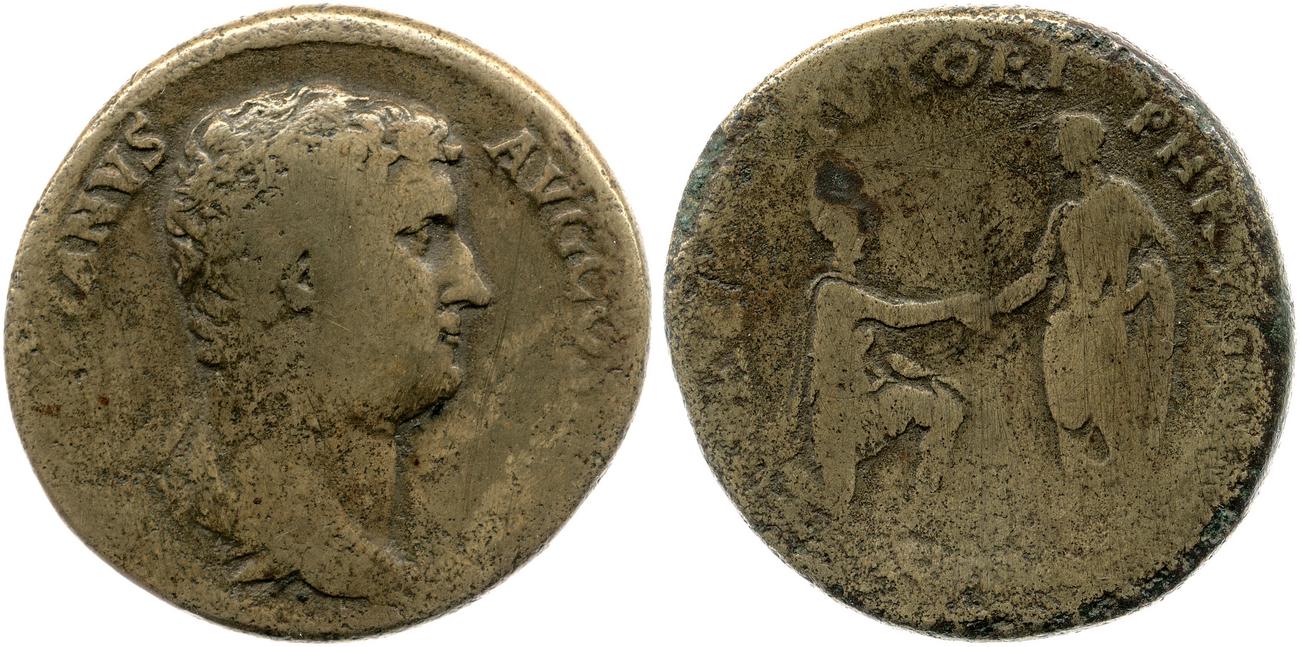 obverse RIC II, Part 3 (second edition) Hadrian 1892
