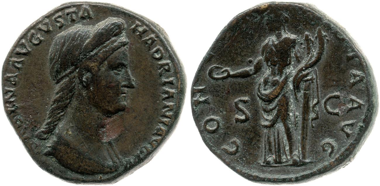 obverse RIC II, Part 3 (second edition) Hadrian 2585
