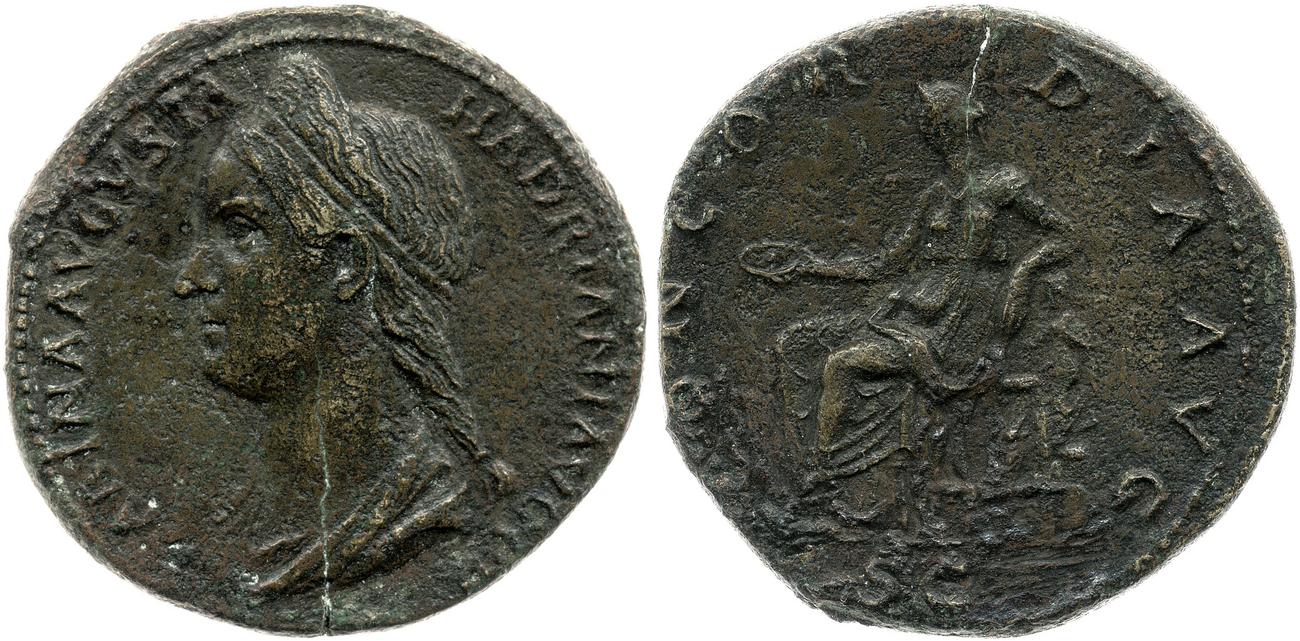 obverse RIC II, Part 3 (second edition) Hadrian 2514