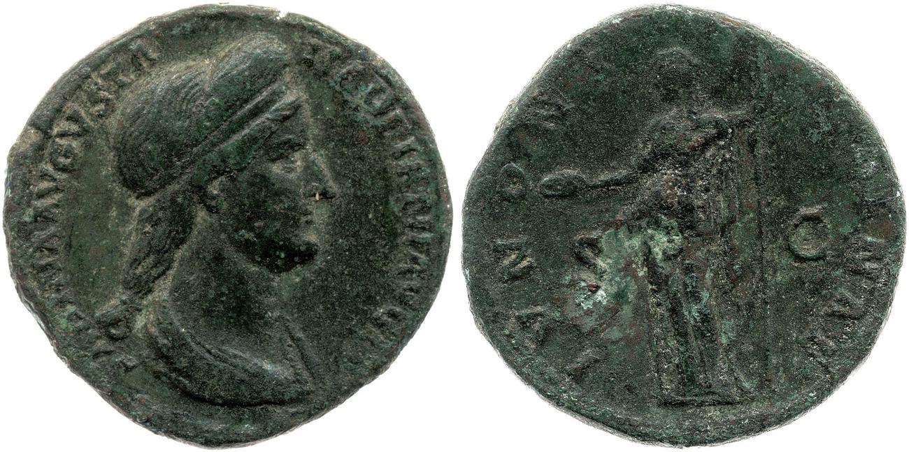 obverse RIC II, Part 3 (second edition) Hadrian 2554