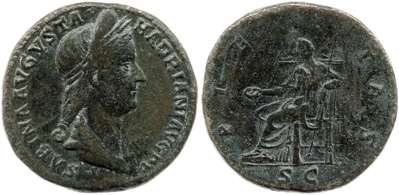 аверс RIC II, Part 3 (second edition) Hadrian 2524