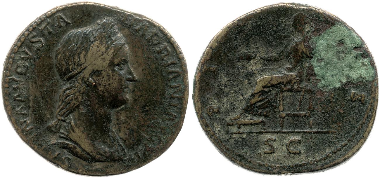RIC II, Part 3 (second edition) Hadrian 2525, аверс, bm
