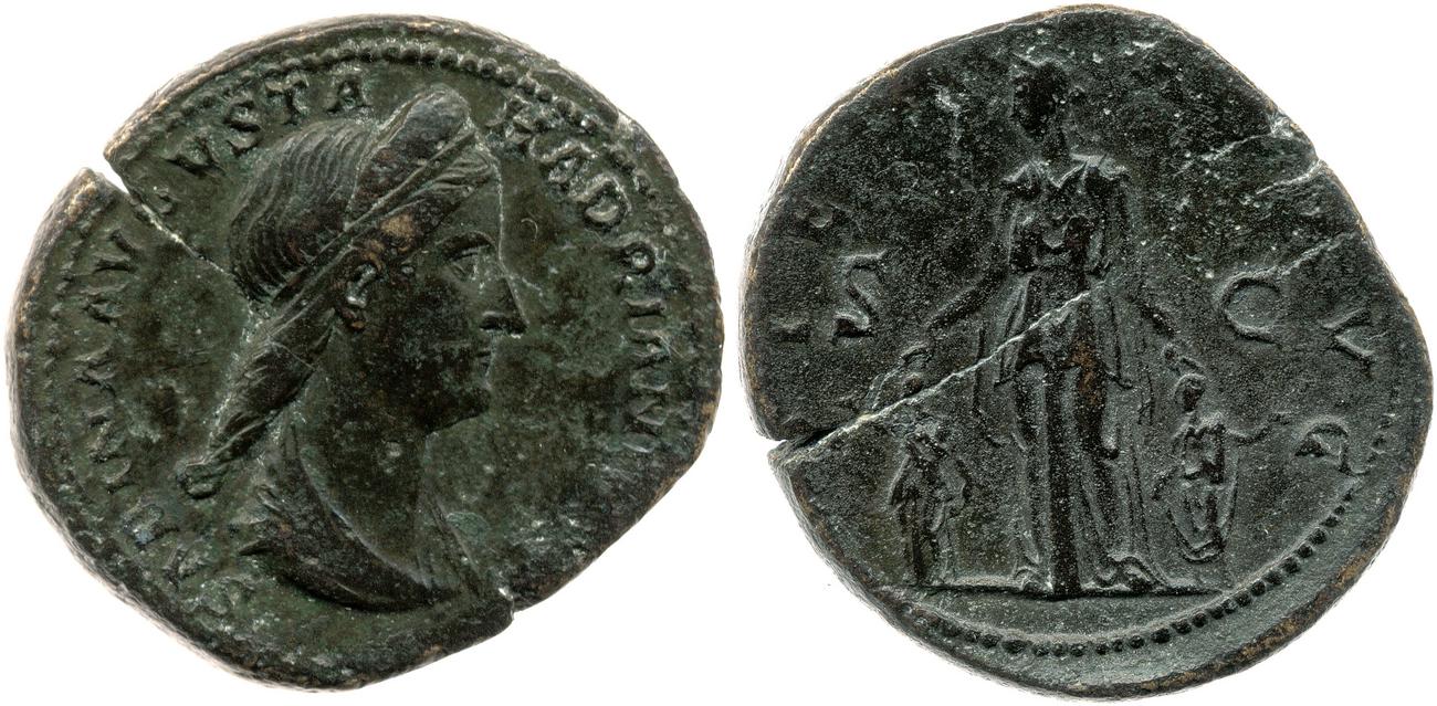 аверс RIC II, Part 3 (second edition) Hadrian 2581
