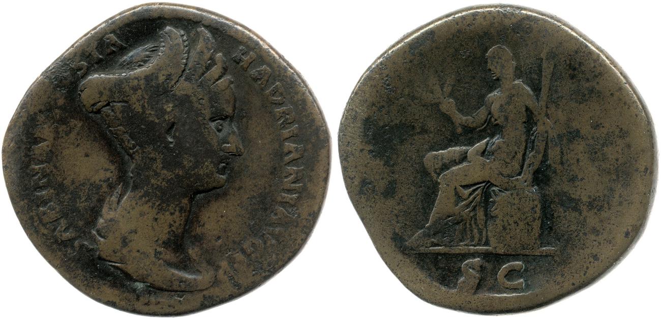 RIC II, Part 3 (second edition) Hadrian 2493, аверс, bm