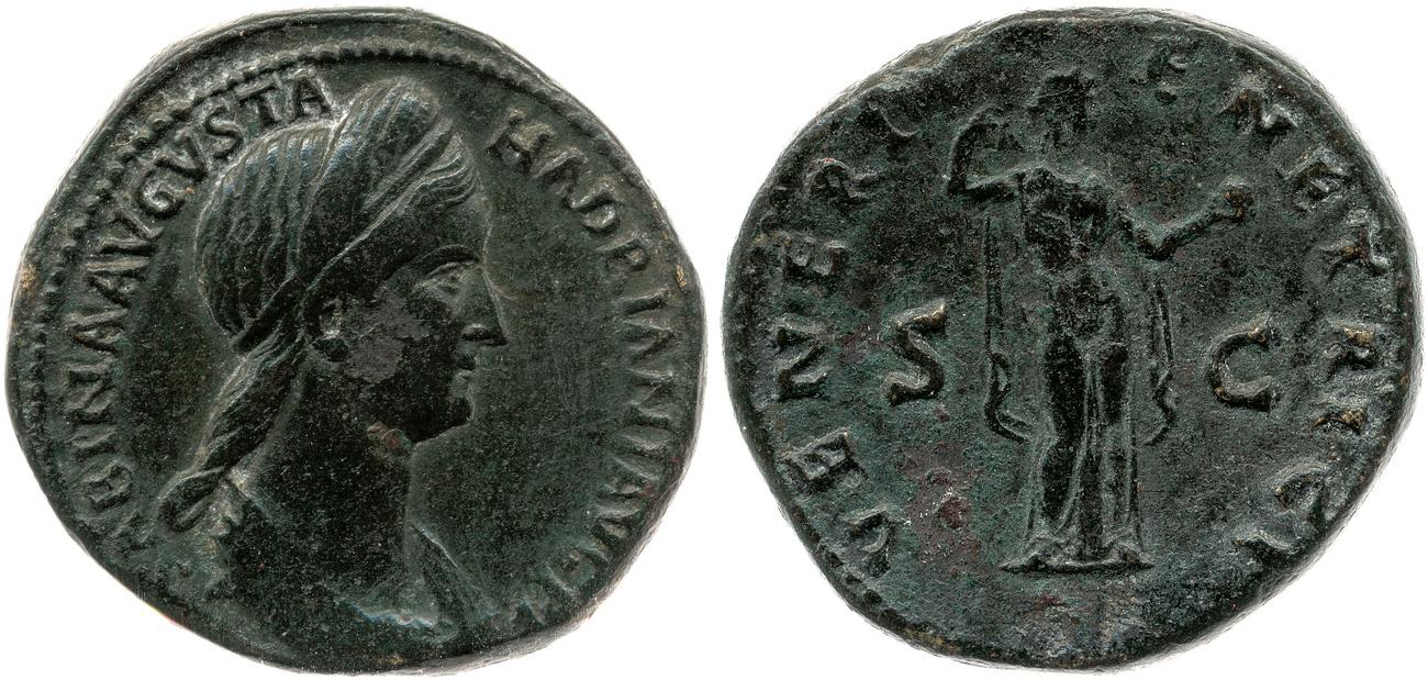 obverse RIC II, Part 3 (second edition) Hadrian 2596