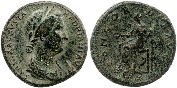 RIC II, Part 3 (second edition) Hadrian 2516, реверс, bm