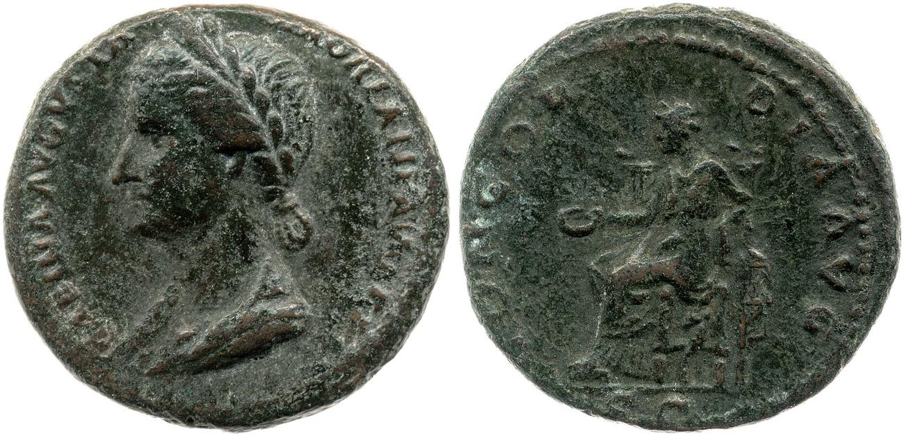 obverse RIC II, Part 3 (second edition) Hadrian 2517