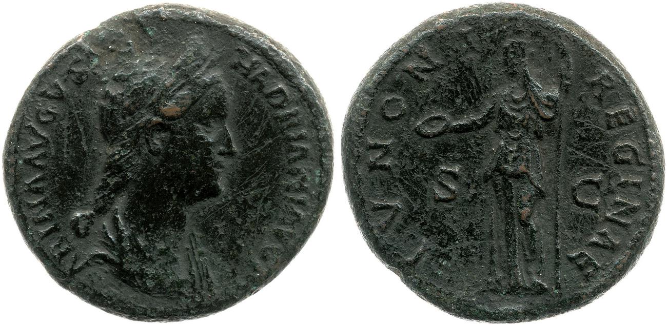 obverse RIC II, Part 3 (second edition) Hadrian 2555