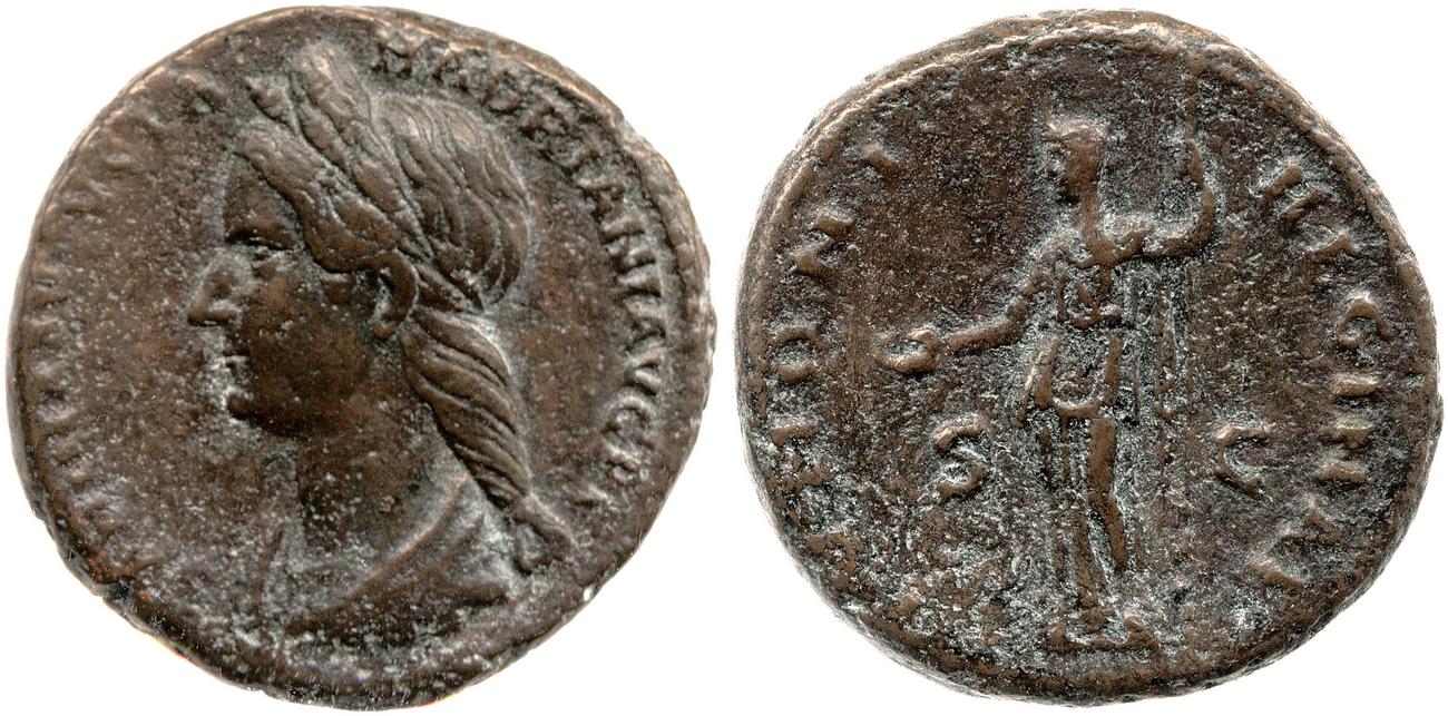 obverse RIC II, Part 3 (second edition) Hadrian 2556