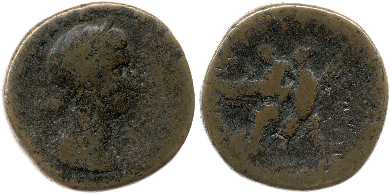 obverse RIC II, Part 3 (second edition) Hadrian 2611