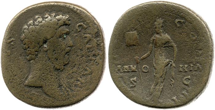 RIC II, Part 3 (second edition) Hadrian 2656, реверс, Британский музей