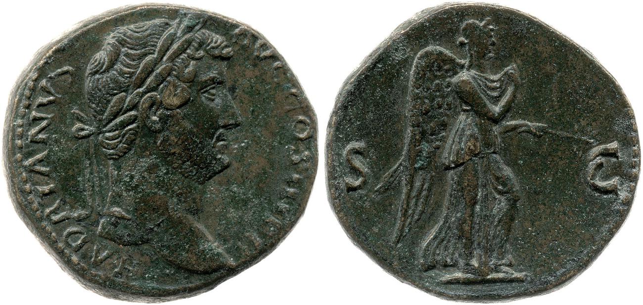 obverse RIC II, Part 3 (second edition) Hadrian 2288