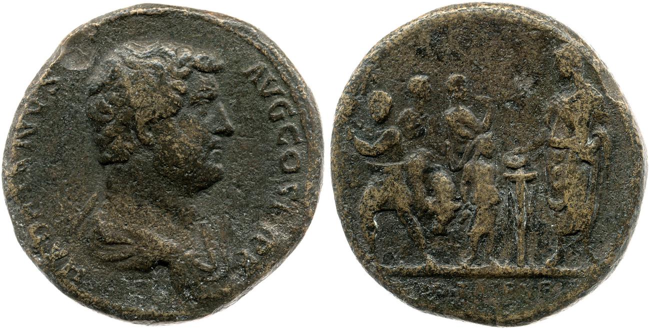 аверс RIC II, Part 3 (second edition) Hadrian 2142