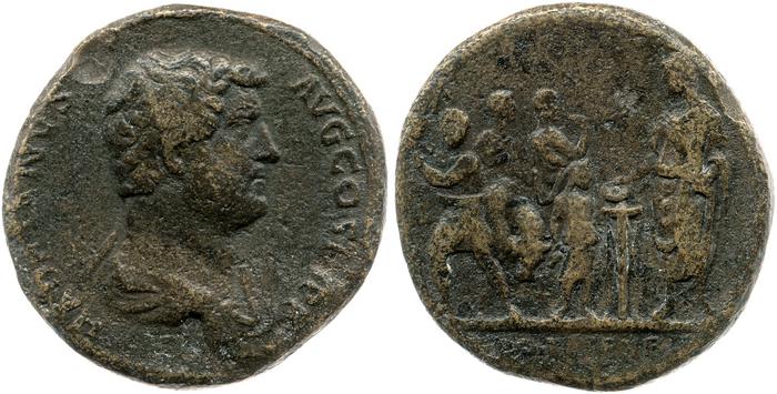 реверс RIC II, Part 3 (second edition) Hadrian 2142