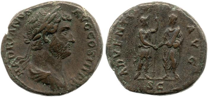 реверс RIC II, Part 3 (second edition) Hadrian 2074