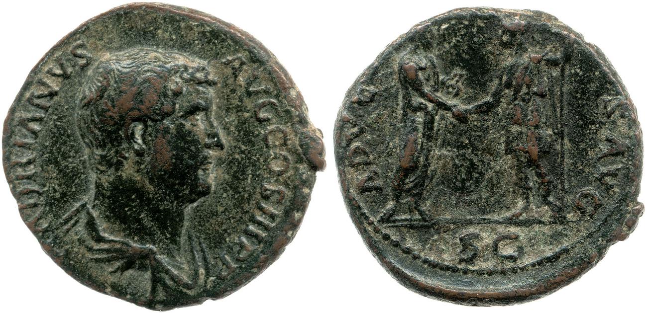 аверс RIC II, Part 3 (second edition) Hadrian 2081