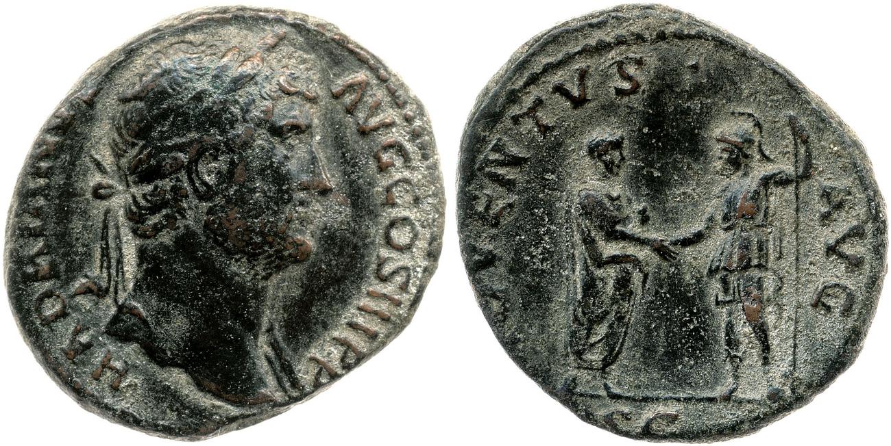 obverse RIC II, Part 3 (second edition) Hadrian 2078