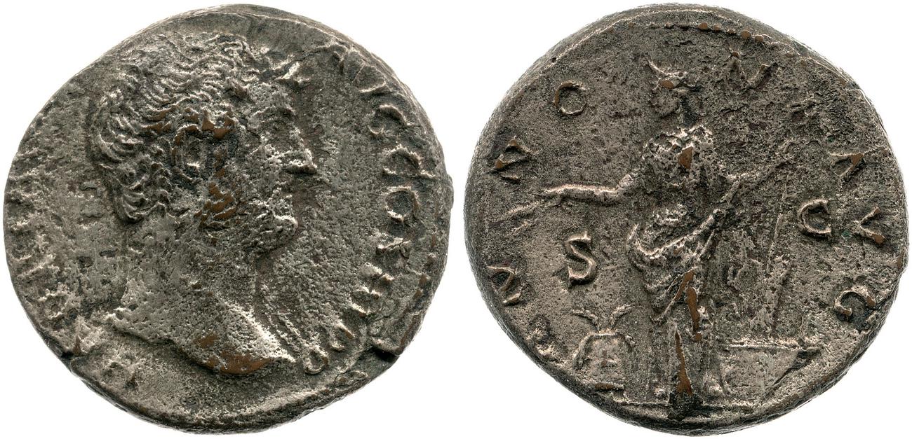 RIC II, Part 3 (second edition) Hadrian 2144, аверс, bm
