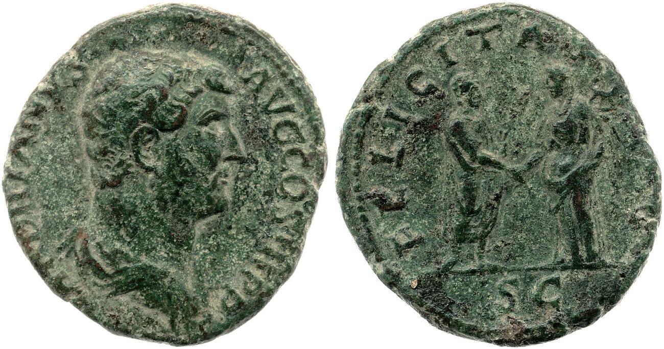аверс RIC II, Part 3 (second edition) Hadrian 2093