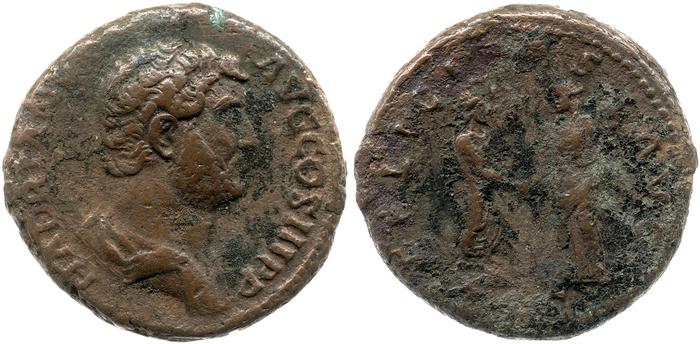 RIC II, Part 3 (second edition) Hadrian 2093, реверс, bm