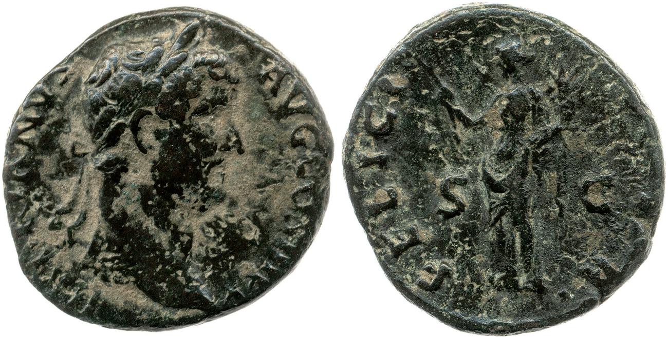 obverse RIC II, Part 3 (second edition) Hadrian 2157