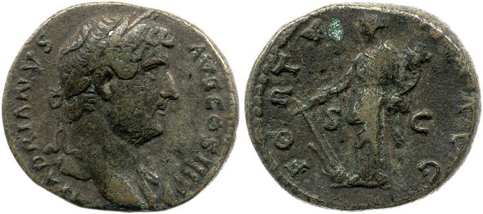 RIC II, Part 3 (second edition) Hadrian 2414, реверс, bm