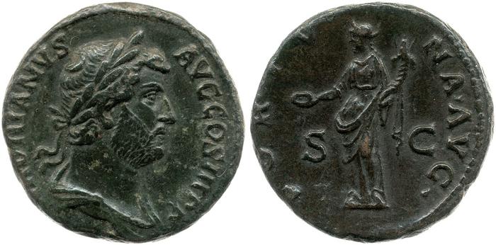 реверс RIC II, Part 3 (second edition) Hadrian 2123