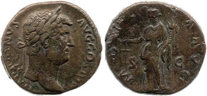 реверс RIC II, Part 3 (second edition) Hadrian 2281